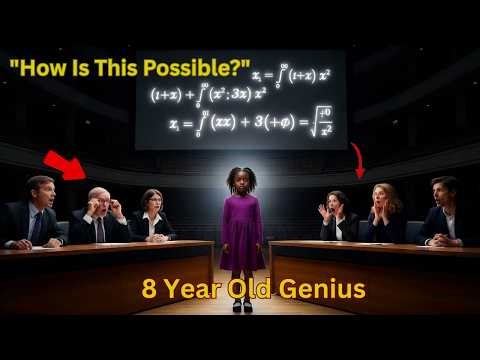 "8-Year-Old Black Girl Solves an Olympiad Problem in 10 Seconds — The Room Went Silent"