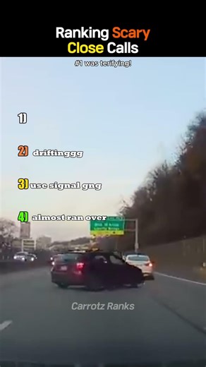 Ranking Scary Close Calls #shorts #ranking #closecall