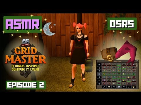 OSRS Grid Master ASMR (Episode 2) 🔢 Soft Spoken Old School RuneScape Let’s Play 🎮