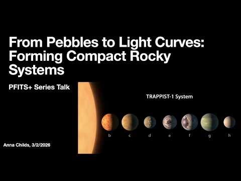 Anna Childs - From Pebbles to Light Curves: Forming Compact Rocky Systems