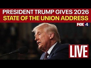 🔴LIVE: Trump gives State of the Union address