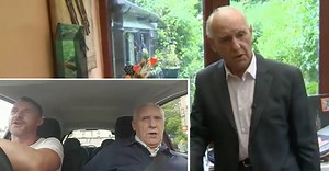 Ted McDermott is 80. The former Butlins Redcoat has just landed a record deal. Ted has Alzheimer's Disease. His son Simon sings with him in the car: remembering the words helps Ted. Simon put the video online. It's been watched 40 MILLION times. Now Decca have signed him up! Here's one of our two recent TV reports on Ted. Well done and good luck! | BBC Manchester