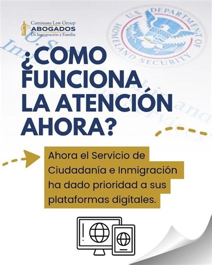 ¿Sigues pensando en ir directamente a las oficinas de USCIS para preguntar por tu caso?