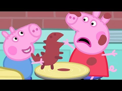 Peppa Wutz 💙 Töpfern mit Peppa und Schorsch | Peppa Pig Deutsch Neue Folgen | Cartoons für Kinder