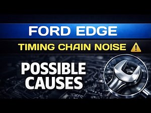 Ford Edge Timing Chain Noise – Reasons Behind the Sound