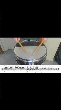 IL All-State Snare Etude 2025 (MS) | Full Playthrough