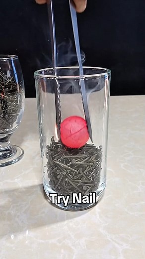 972K views · 2.8K reactions | Nail Vs 100cc Red Hot Ball #redhotball #asmrsounds #experiment #satisfying #foryoupageシ | TV.G08 | Facebook