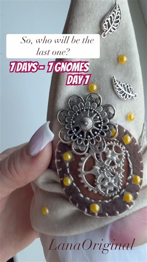 7 days -7 gnomes DIY project | gnome tutorial | sewing pattern #gnomebylana #lanaoriginal