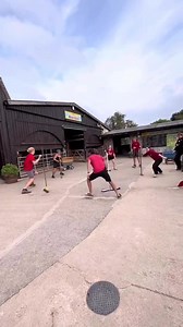 4.8M views · 25K reactions | TEAM BUILDING exercises before work ✨六‍✨ #pennywellfarm #broomchallenge #ateam | Pennywell Farm | Facebook