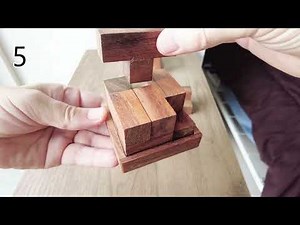 How to Solve a Wooden Somerville / Soma Cube (Puzzle)