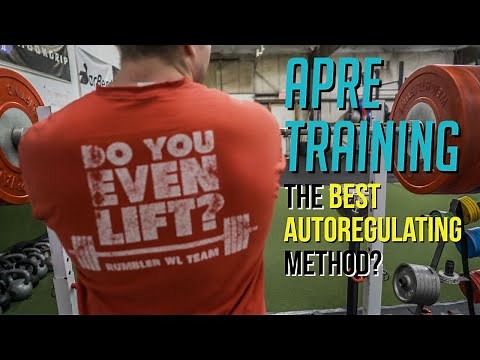 What is APRE Training | Autoregulating Strength Training