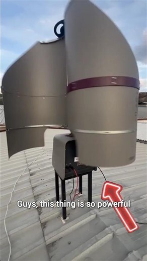 Eco-Friendly Vertical Wind Turbine Energy Solution.#usa #america