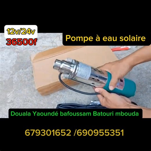 798 reactions · 186 shares | Pompe à eau solaire 2 models disponible...