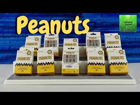 Peanuts Stamps Mystery Blind Box Trading Pins Unboxing Review