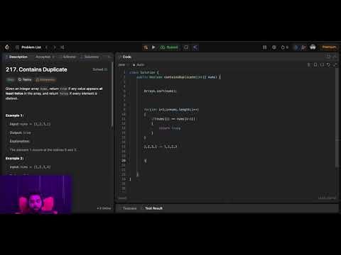 Contains Duplicate - Leetcode 217 - Java