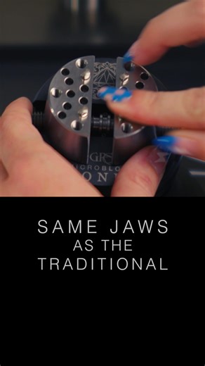 8.8K views · 119 reactions | The MicroBlock® One offers the same trusted work support and maneuverability as the original MicroBlock—at a more accessible price. Designed with a self-centering jaw system and a low-profile design, it is ideal for stone setting, small engravings, and other detailed work under a microscope. Visit https://grs.com/product/microblock-one/ for additional information | GRS Tools | Facebook
