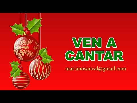 VEN A CANTAR (VERSIÓN KARAOKE INSTRUMENTAL)