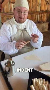 Rolling paper cartridges for muskets