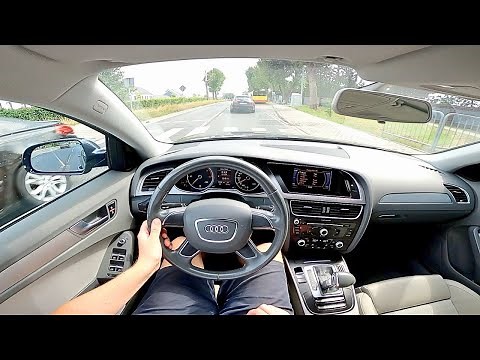 2012 Audi A4 B8 2.0 TDI 143HP Multitronic - POV TEST DRIVE