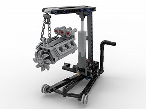 LEGO MOC-155952 foldable engine crane lego technic (Technic 2023)