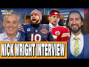 Colin Cowherd & Nick Wright DEBATE NFL playoff predictions, Chiefs, Broncos, Bears SB? | THE HERD