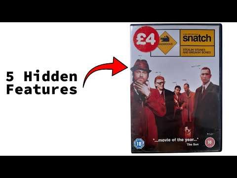 Snatch DVD Hidden Easter Eggs You Probably Missed 🤯 (Disc Secrets Revealed)