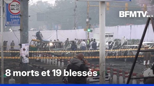 Inde: une voiture explose et fait 8 morts à Delhi
