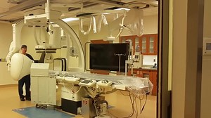 Get a sneak peek at our new Interventional Radiology suite before it opens next month! This is where we will treat strokes, perform coiling’s, peripheral angioplasties and more- http://bit.ly/1LftOlw . | St. Joseph's Hospital