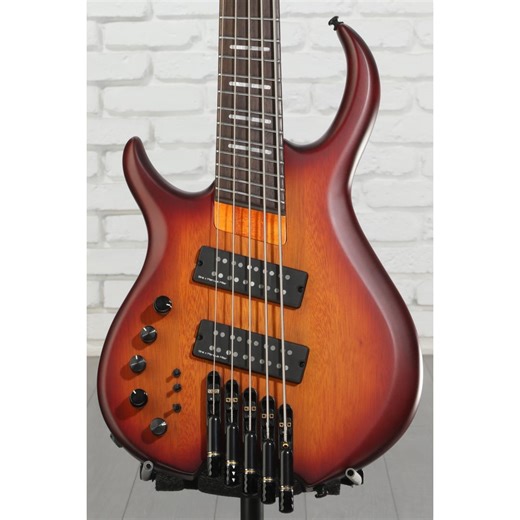 Marcus Miller M6 5-string Headless Left-handed Bass Guitar - Tobacco Sunburst Satin