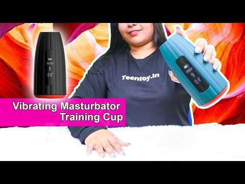 Vibrating Male Masturbator Training Cup | Teentoy