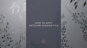 Watch How to Apply Artscape Window Film on Amazon Live