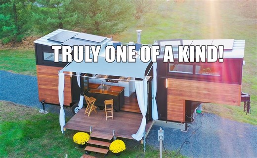 This Monster Fifth-Wheel RV Is Actually a Luxury, Custom Travel Home: Meet the Barclay RV