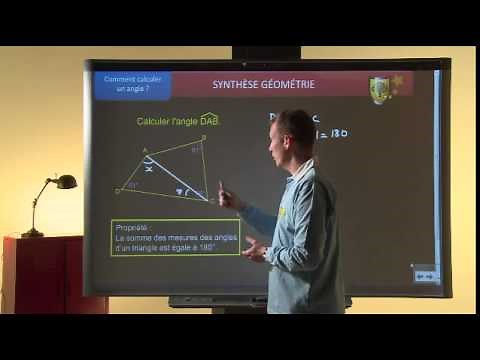 Maths 4eme (EP20) : 3 méthodes pour calculer la mesure d'un angle