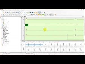 Programa contactos y salidas de un PLC Xinje | Tutorial