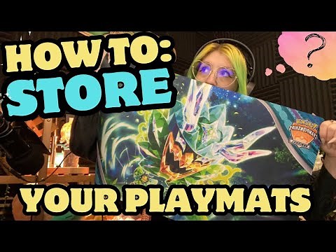 HOW TO: Store Your Playmat - Playmat storage solutions for any TCG!