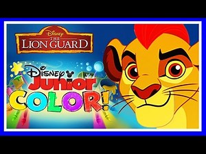 Disney Junior Color -The Lion Guard - Coloring Book Game