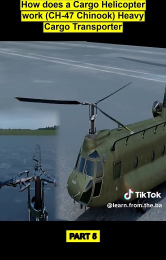 Chinook Helicopter Maneuvering Explained