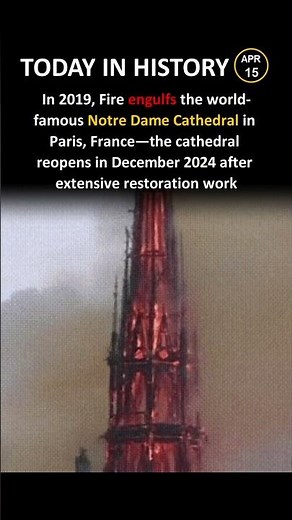 How Did Notre Dame Cathedral CATCH FIRE? 🔥