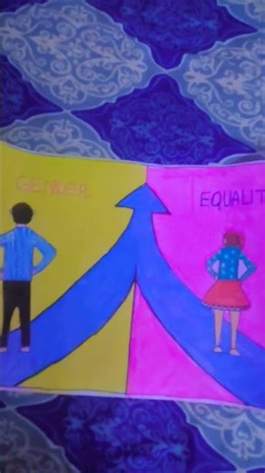 gender equality drawing #painting #drawing #Aarav Sketches