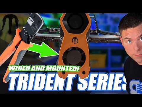 Installing the Voron Stealthburner with Vitalii Mount & Beacon Probe | Wiring Timelapse