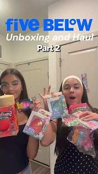 The BEST Squishies Were Saved for Last! 🤯 Five Below Haul (Part 2) #squishyunboxing #squishyhaul