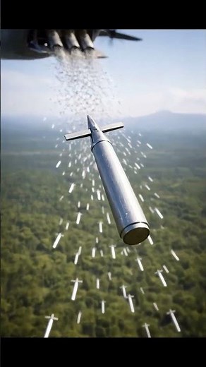 This Pencil-Sized Dart Becomes Deadly From the Sky #shorts