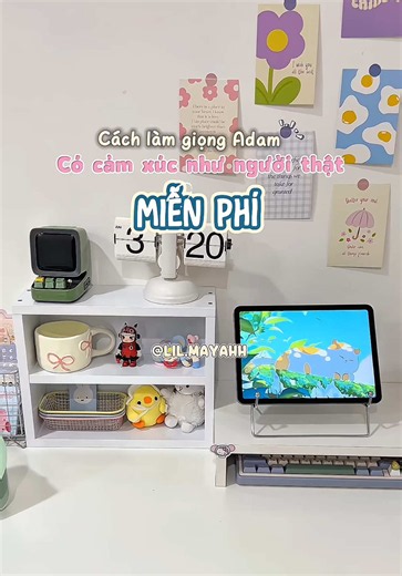 Cách làm giọng Adam có cảm xúc như người thật miễn phí đây vợ ơi. Nay anh lên phần 2 cho mấy vợ nè, vợ có gì thắc mắc cứ cmt nha. Hôm sau anh lại lên video tiếp nhó #adam #adamvoice #giongadam #xuhuong #xaykenhtiktok