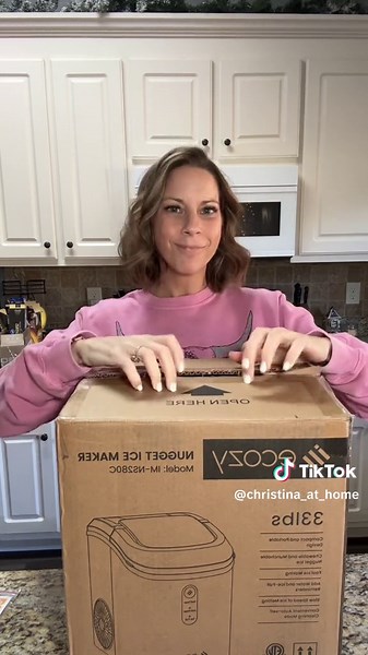 Countertop Sonic Ice Maker for Crunchy Ice Lovers