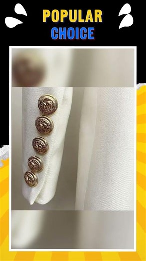 ⚡Buy Confident Sheath Mini Dress with V-Neck and Gold Button ... exclusively at LeStyleParfait.com 👈