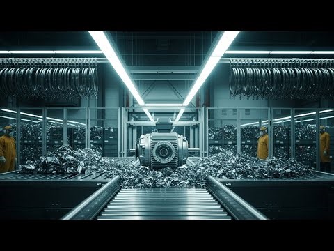 Inside the Electric Motor Recycling Factory – (Full Process) How Million-Dollar Motors Are Made