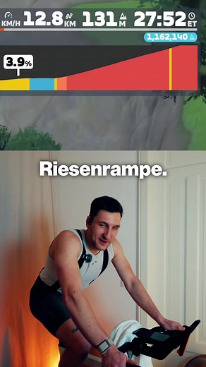 Erstes Erlebnis in Alpe du Zwift – Mein Indoor Training