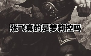 张飞真的是萝莉控吗