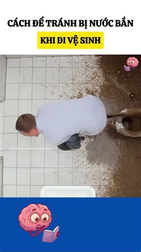 How to avoid getting splashed with water while using the toilet #interestingfacts #thingsyoumight...