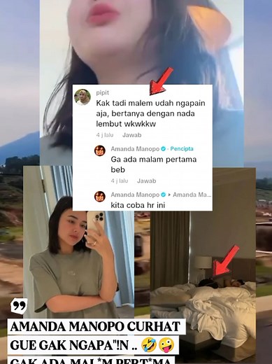 Curhatan Hari Pertama Amanda Manopo Jadi Istri